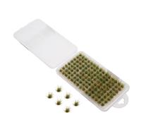 jojofuny Miniature Static Grass Tufts for Model Making Realistic Artificial Grass Clusters for Architectural and Diorama Scenery and Color Stable Micro Landscape Decoration