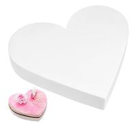 jojofuny Modèle de Gâteau en Mousse Cœur 30 CM X 5 CM Moule à Gâteau 12 Pouces pour Décoration Fondant Pratique pour Pâtisserie et Présentoir à Gâteaux Fournitures Artisanales pour Fête