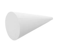 jojofuny Modèle de Gâteau Factice en Polystyrène Cône de Mousse pour Décoration Fruitée, Support Stable et Précis, pour Pâtissiers Débutants et Professionnels, Pratique pour Entraînement