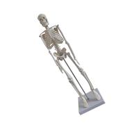 jojofuny Modèle de Squelette Humain Posture Debout sur Support, Détails Précis Système Squelettique Humain en Pvc Blanc Portable, pour Hôpitaux et Universités