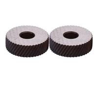 jojofuny Molette Linéaire de Moletage en Acier Lot de 2, Molettes de Rechange pour Outils de Moletage en Atelier