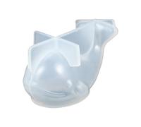 jojofuny Moule à Fabriquer Soi-même Une Décoration de Baleine en Silicone Blanc, Flexible et Facile à Utiliser pour DIY, pour Créations Artisanales et Présents Uniques