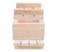 jojofuny Moule à Tofu Bois pour Maison Presse à Fromage Soja DIY Boîte à Caillé Légère et Facile à Nettoyer Fabricant de Tofu et Pratique