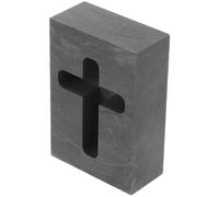 jojofuny Moule en Graphite Croix pour Fusion, Précision Lisse, Noir