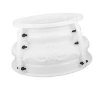 jojofuny Moule pour Colonne Romaine Béton Moule Facile à Nettoyer pour Décoration de Colonne Réutilisable pour Restauration et Projets DIY