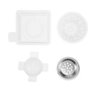 jojofuny Moule Silicone pour Brûleur Style Moyen-oriental Moule Résine Époxy pour Décoration DIY Diffuseur et Brûle-parfum de Table Polyvalent