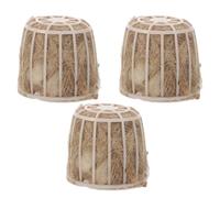 jojofuny Nid pour Canaris Perruches et Pinsons Fibres Douces et Réutilisables pour Cages et Jardin Confort et Chaleur Optimale