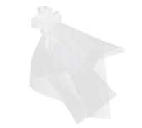 jojofuny Nœuds de Banc de Mariage Blanc 12 Pièces avec Tulle pour Décoration D'église Cérémonie Nœuds en Ruban pour Chaises Décorations de Rubans de Mariage Élégantes et Festives