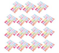 jojofuny Onglets Adhésifs Colorés Inscriptibles 30 Pièces Marque-Pages Épais Anti-Déchirure pour Classement et Organisation Étiquettes Polyvalentes pour Livres Cahiers et Dossiers