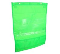 jojofuny Organisateur Mural Transparent à Poches Larges pour Classe et Bureau Rangement Suspendu pour Cartes et Documents Tableau de Poche Pratique