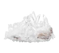 jojofuny Ornement de Bureau en Cristal Blanc, Amas de Cristal Décoratif | Cristal, Blanc, Usage Bureau et Salle à Manger, Rôle Apaisant, Longue Durée de Décoration, Attire L’attention