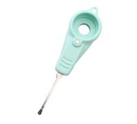 jojofuny Ouvre-Couvercle Manuel Réglable en ABS et Inox 1 Pièce Bleu pour Bouteilles de Yaourt Sodas et Sachets de Gelée Accessoire Cuisine Antidérapant pour Usage Domestique