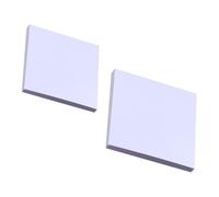 jojofuny Palette de Mélange Surface Lisse et Douce en Papier Blanc pour Nail Art 100pcs Facile à Stocker pour Vernis à Ongles et Colle à Ongles