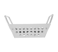 jojofuny Panier de Grillade INOX Multifonction pour Légumes et Fruits Résistant Chaleur Panier à Barbecue Polyvalent pour Cuisson Friture et Égouttage pour Repas Plein Air