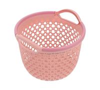 jojofuny Panier de Rangement Étanche en Polypropylène Tressé Petit Format Rose Clair Panier Multifonction pour Organiser Bureau Salle de Bain Cuisine pour Produits Divers pour Table