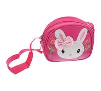 jojofuny Paquet Bandoulière Fille Lapin Mignon en Cuir Pu, Léger | Format Compact, Port Réglable, pour Cartes et Accessoires Cheveux, Sorties du W nd et Parc