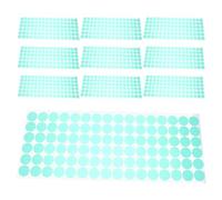 jojofuny Pastilles de Masquage Rondes Vertes Ø20 Mm, 1000 Pièces, Ruban Adhésif Pet Haute Température, Résistantes la Chaleur pour Peinture, Revêtement en Poudre et Protection Thermique