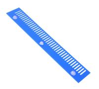 jojofuny Peigne à Débordement pour Aquarium en Abs Bleu, Accessoire pour Éviter L'évasion des Poissons et Prévenir Les Attaques Les Aquariums et Bacs à Poissons