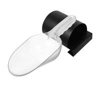 jojofuny Pelle à Grains et Pelle à Glace en Plastique Abs Robuste avec Organiseur Mural Suspendu, Set la Cuisine 2 Pièces pour Stockage Aliments, Cuillère à Farine Réutilisable