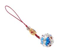 jojofuny Pendentif Creux de Boule pour Téléphone Couleur Or en Cuivre, Accessoire Créatif et Anti-perte pour Décoration et DIY