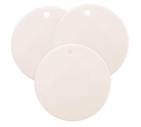 jojofuny Pendentifs En Céramique Graffiti Soi-même, Lot De 3 Pièces, Blancs, Suspendus, Artisanaux Pour Décoration Maison, Garçon Et Filles, Fête, Présent Créatif