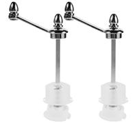 jojofuny Pièces Détachées pour Moulin à Poivre Manuel 105 MM Kit 2 Pcs en Alliage de Zinc Mécanisme de Broyage Haute Performance Compatible Moulins à Épices Vintage Entretien Facile