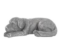 jojofuny Pierre Tombale pour Animaux de Compagnie en Résine Statue Commémorative pour Chien Pierre de Jardin Décorative Résistante à L’Usure Monument Extérieur Dédié aux Animaux