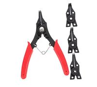 jojofuny Pince à Circlips Acier Ressort Outil pour Circlips Internes et Externes Applications Automobile Plomberie Kit Professionnel Polyvalent