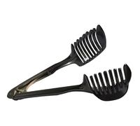 jojofuny Pince à Trancher Domestique Multifonction Noire en Abs, Lot de 4 Pièces, Trancheuse Ronde pour Tomates et Pommes de Terre, Outil Polyvalent Cuisine