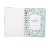 jojofuny Planificateur avec Spirale Cahier de Notes pour Étudiants et pour Organiser Vos Objectifs et Programmes