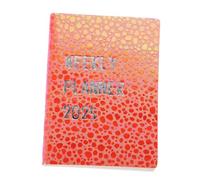 jojofuny Planificateur de Poche Anglais Mini Carnet Organisation pour Femmes Agenda et Hebdomadaire Amélioration des Compétences Linguistiques Design Pratique et Polyvalent