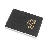 jojofuny Planificateur Quotidien Compact Carnet de Poche pour Étudiants et Agenda Anglais Hebdomadaire Portable pour École Bureau Voyage