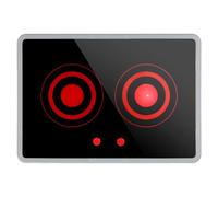 jojofuny Plaque à Induction pour Cuisine de Jeu - Cuisinière Jouet pour Enfants avec Lumière Et Son - Accessoire de Cuisine Interactif pour Les Jeux de Rôle - Plaque de Jeu 28,2 X 20 Cm (Piles Non