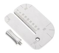 jojofuny Plaque à Perforer en Acier Inoxydable pour Cuir, Machine à Parer Multifonction, Petite Perforatrice pour Couture, Poinçon Circulaire Précis, Outil de Maroquinerie pour Bricolage