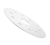 jojofuny Plaque Conductrice de Chaleur en Acier Inoxydable 123 CM Diffuseur Thermique pour Plaque à Induction et Cuisinière à Gaz Accessoire Cuisine Polyvalent pour Cuisson Uniforme