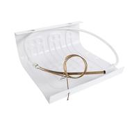 jojofuny Plaque D'aluminium Évaporateur Réfrigérateur 27x21 Cm à Soufflage, Accessoire Refroidissement Congélateur, Panneau Évaporateur Silencieux pour Vitrine Réfrigérée et Conservation