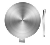 jojofuny Plaque Diffuseur de Chaleur en Acier Inoxydable 280X34 MM Convertisseur pour Cuisinière à Induction et Gaz Plaque Conductrice de Chaleur Compatible pour Cuisson Homogène et