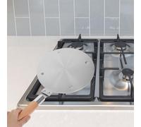 jojofuny Plaque Diffuseur de Chaleur Inox pour Cuisinière Induction et Gaz Adaptateur Induction pour Cuisson Homogène Facile à Nettoyer Compatible Batterie de Cuisine Variée