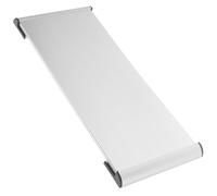 jojofuny Plaque Signalétique pour Portes en Aluminium 12X28 CM Simple Face, Panneau Vierge Adapté la Décoration et Usage Commercial