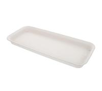 jojofuny Plateau Rectangulaire en Plastique pour Plantes Intérieur, Bac Récupérateur d'eau 40x17 Cm, Soucoupe pour Jardinière Longue et Résistante, pour Pots Rectangulaires et Plantes