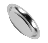 jojofuny Plateau Repose Sachet de Thé Acier Inoxydable Support Anti-Goutte Léger et Robuste pour Tasse Décoration de Table Plateau Moyen pour Service Thé