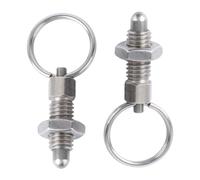 jojofuny Plongeur En Acier Inoxydable 2 Pièces Loquet À Ressort Pour Position Fendue Pratique Pour Lindustrie Mécanique