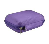 jojofuny Pochette de Rangement pour Huiles Essentielles 10 Flacons Roll-on 10 ML Paquet de Transport Portable Violet Étui Compact et Léger pour Voyage et Aromathérapie