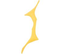 jojofuny Pochoir à Sourcils en Silicone Flexible Jaune, Outil de Maquillage Précis pour Sourcils Symétriques, Guide Pratique pour Maquillage Visage, Accessoire Léger et Portable