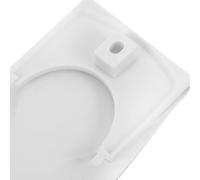 jojofuny Poignée de Distributeur d'Eau pour Réfrigérateur Blanc Levier de Remplacement à Bouton Poussoir Adaptateur Intérieur Accessoire Fiable Anti-Déversement Cuisine et Congélateur