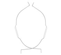 jojofuny Poignée de Seau Galvanisée Renforcée 2 Pièces, Accessoire Robuste pour Seau Domestique, Poignée de Rechange Pratique, Compatible Divers Contenants, Transport Industriel et Usage