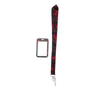 jojofuny Porte Badge Halloween avec Lanière Étui à Carte Identité Au Design Effrayant pour Vos Tenues de Fête Durable et pour et Famille