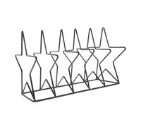 jojofuny Porte-disques pour Albums Porte-dossiers Star Porte-CD Star Porte-journaux Journal Magazine Rack Bureau De Rangement Organisation De Bureau Support De Rangement