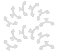 jojofuny Porte-pages Transparents en Plastique 35pcs, Clips Réutilisables pour Pages de Journal, Accessoires de Lecture Pratiques pour Étudiants et Enseignants en Voyage