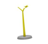 jojofuny Porte-Papier Vertical en PP Vert au Design Oiseau et Branche, Support Compact pour Plusieurs Rouleaux, pour Magasin ou Hôtel